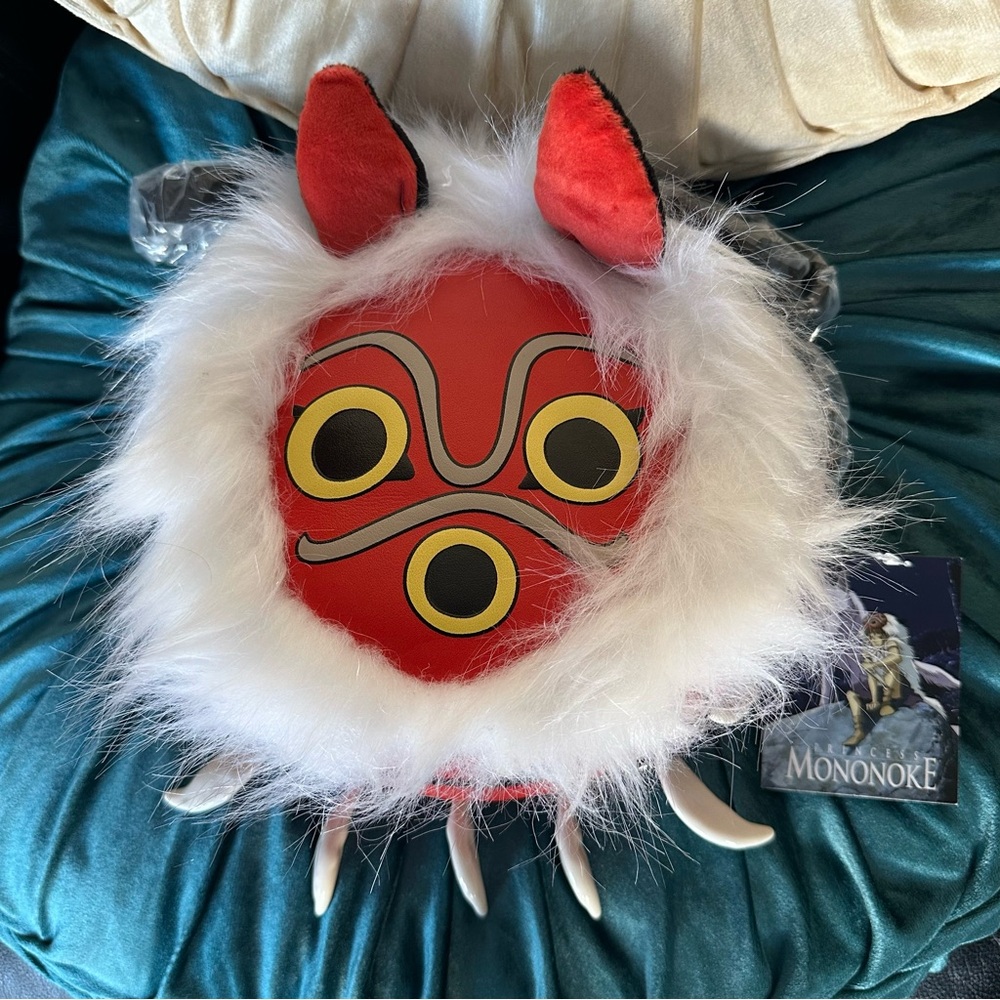 Our Universe Studio Ghibli Princess Mononoke San’s Mask Crossbody Bag: BNWT